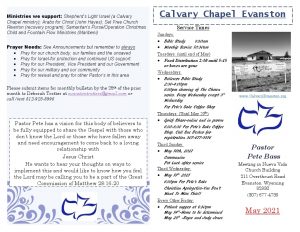 Calvary Evanston May-2021-bulletin