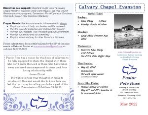 Calvary Evanston May 2022 bulletin_page_1