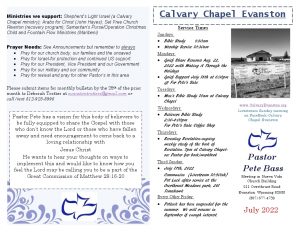 Calvary Evanston Wyoming July-2022-bulletin