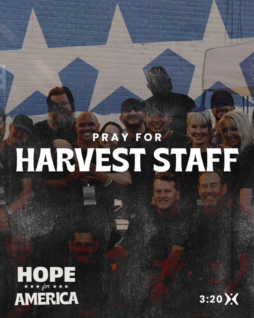 Pray for Harvest Staff